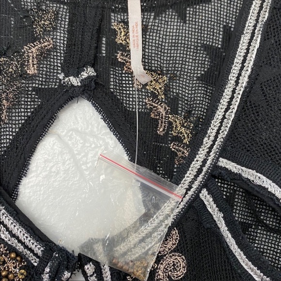 Free People Stars Print Lace Dress - Picture 3 of 5